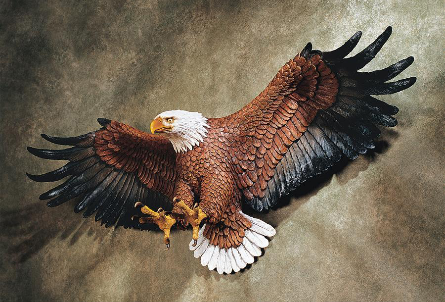 Freedom’s Pride Eagle Wall Sculpture (DB43006)