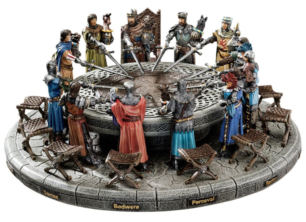 King Arthur and the Knights of the Round Table set
