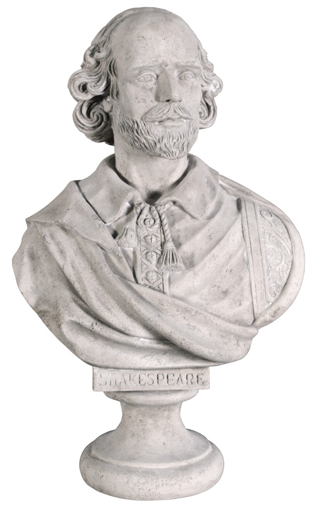 William Shakespeare Grande-Scale Sculptural Bust, Item#NE86794