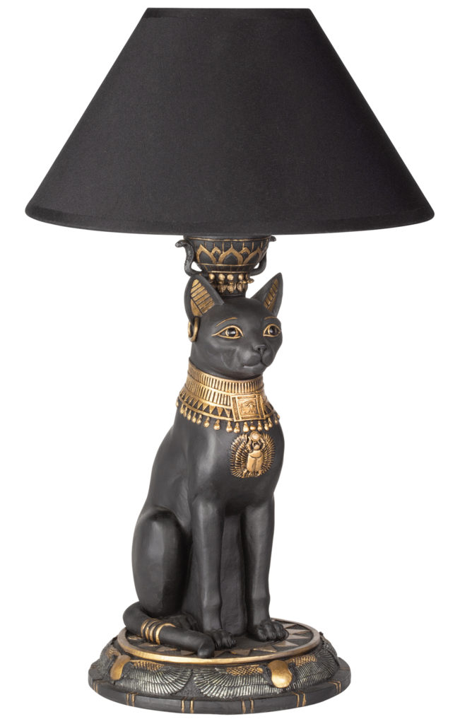 Royal Cat Goddess Bastet Table Lamp (CL7548)
