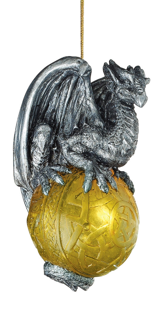 Protector of the Gothic Portal Dragon Ornament (CL5541)