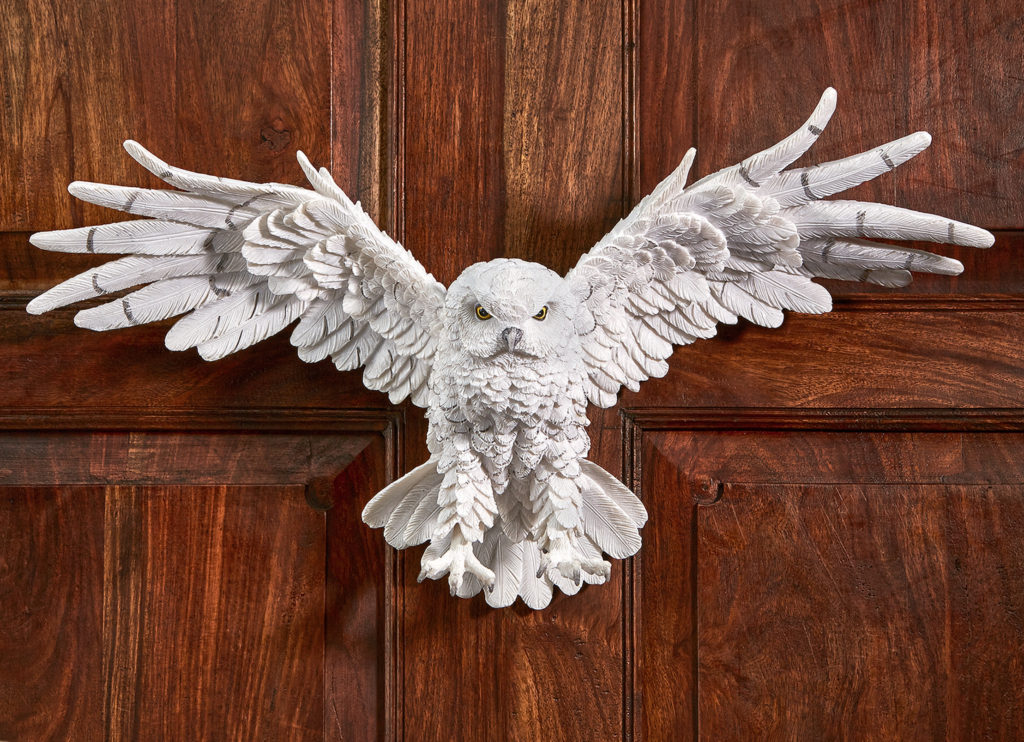 Mystical Spirit Owl Wall Sculpture