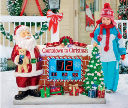 Santa's Countdown to Christmas Digital Sculpture
Item#DB477697