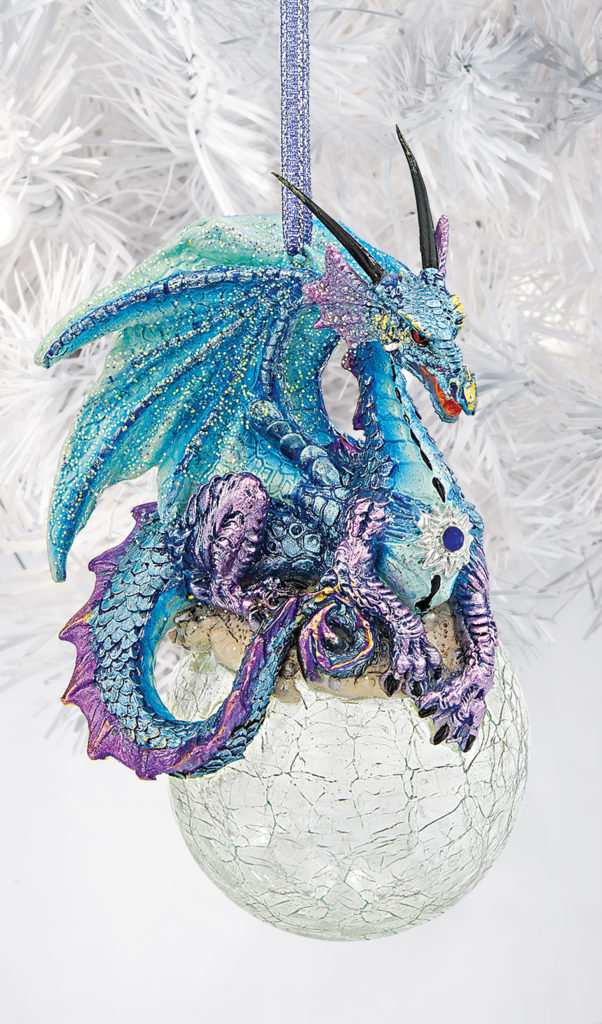 Frost the Gothic Dragon Ornament (QS292913)