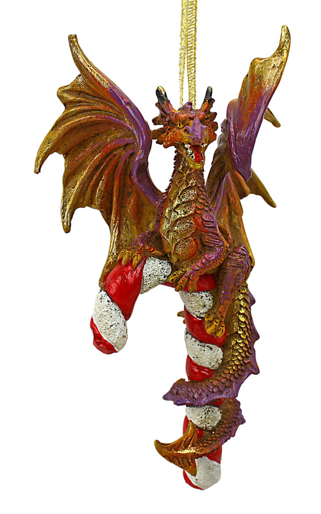 Cane and Abel Dragon Ornament (QS94145)