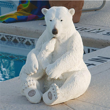The Polar Bear Pair Sculpture
Item#KY1837